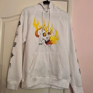 VANS VERSA ROWAN PRO HOODIE - WHITE